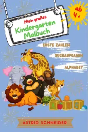Malbuch, Kinder, Bücher, Kindergarten